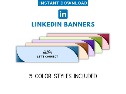LinkedIn Banner/ Background | LinkedIn Header for your LinkedIn Profile - Improve Your Personal Branding